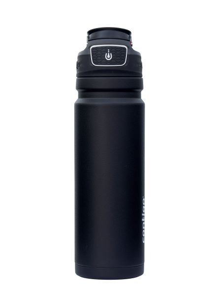 Contigo Autoseal Free Flow Premium Outdoor Bottiglia termica, borraccia in acciaio inox 700ml (licorice)